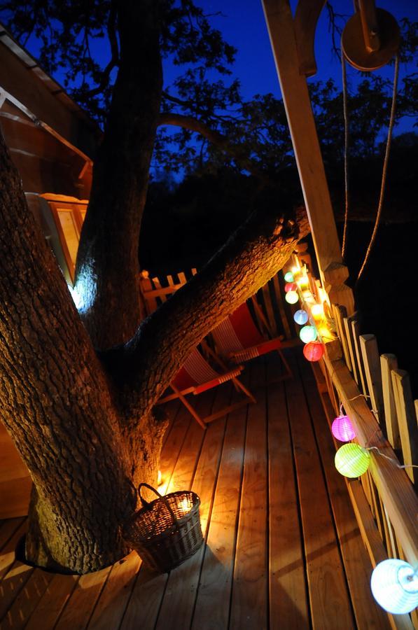 La Cabane du Vieux Chêne Susmiou Exterior foto