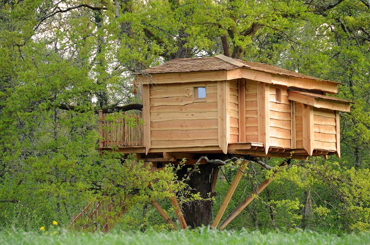 La Cabane du Vieux Chêne Susmiou Exterior foto